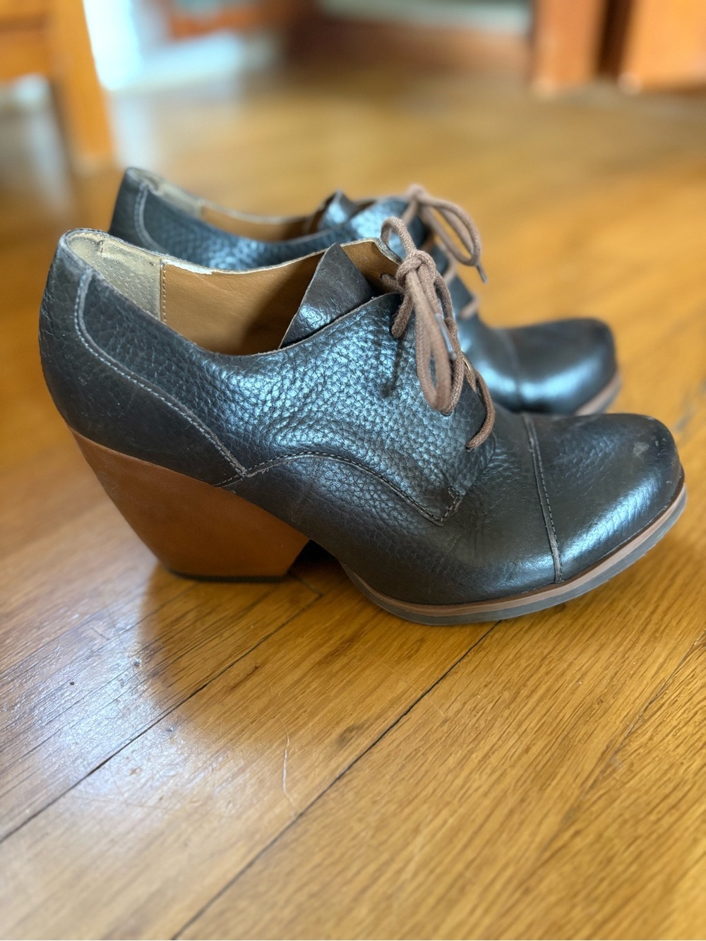 Kirk-ease Leather Oxford Lace-Up Shoes - Picture 6 of 6